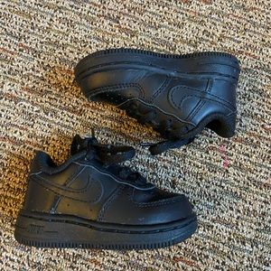 toddler black Air Force 1